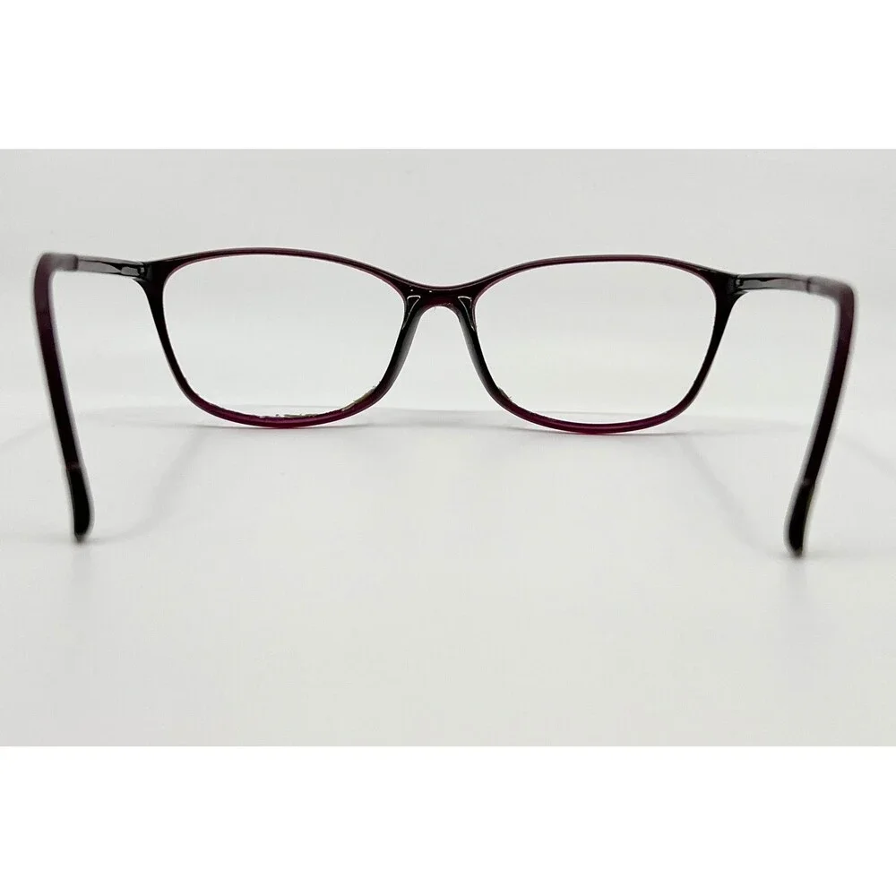 Unbranded Eyeglass Frames Womens Purple Oval Full Rim 51-16-135